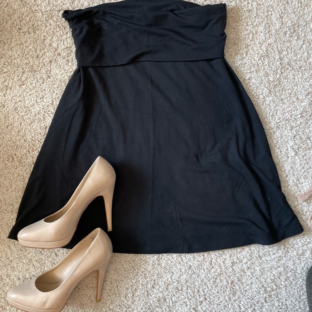 Comfy Stretch Fold Top Skirt